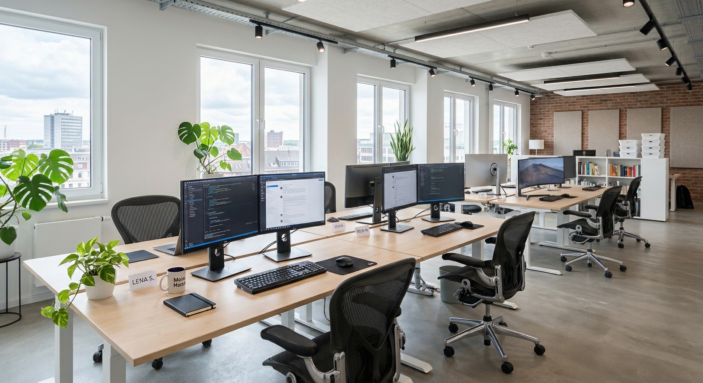 Büroreinigung von HN Gebäudereinigung